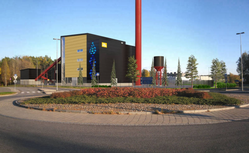 3d visualisointi teollisuusrakennus